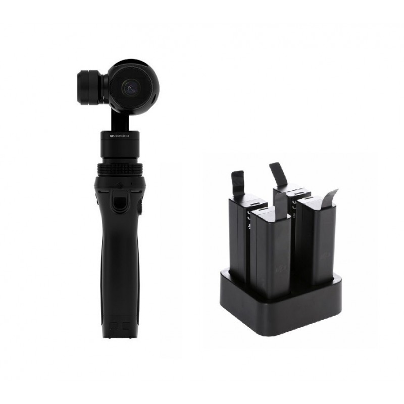 Zestaw Osmo + 3 dodatkowe baterie + Rozdzielacz ładowarki - NOWOŚĆ!