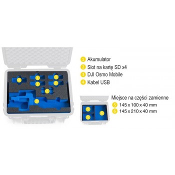 Walizka Dwupoziomowa - Osmo Mobile