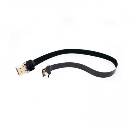 Kabel taśmowy Micro HDMI - HDMI (50cm) - Pilotfly
