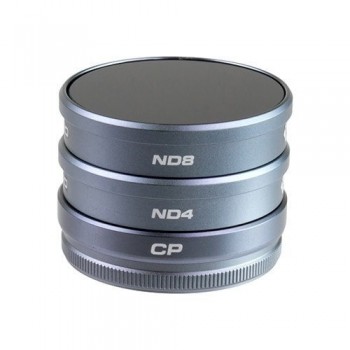 Filtry do Phantom 3 (3 pack - polaryzacyjny i dwa ND)