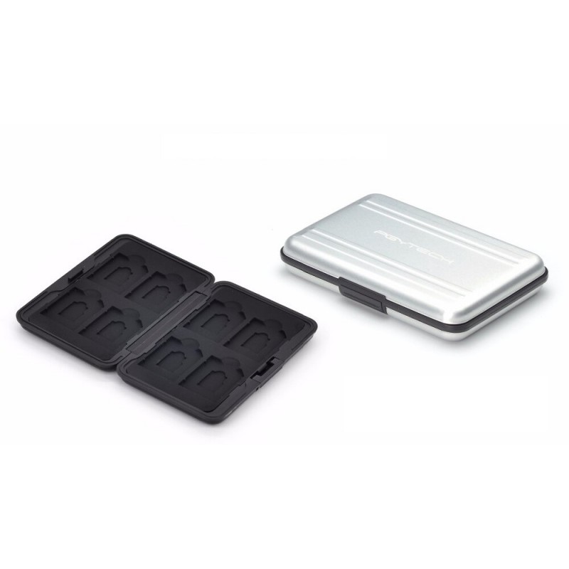 PGYTECH Memory Card Case Silver