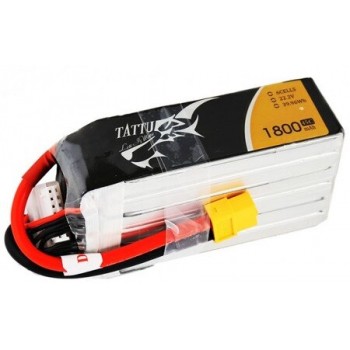 LiPo Battery 6S 1800 45C TATTU