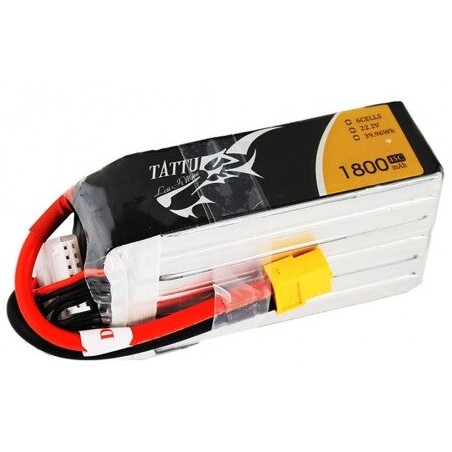 Bateria LiPo 6S 1800mAh 45C - TATTU