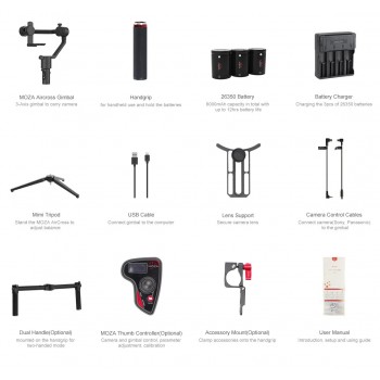 MOZA AirCross dla DSLR i bezlusterkowców