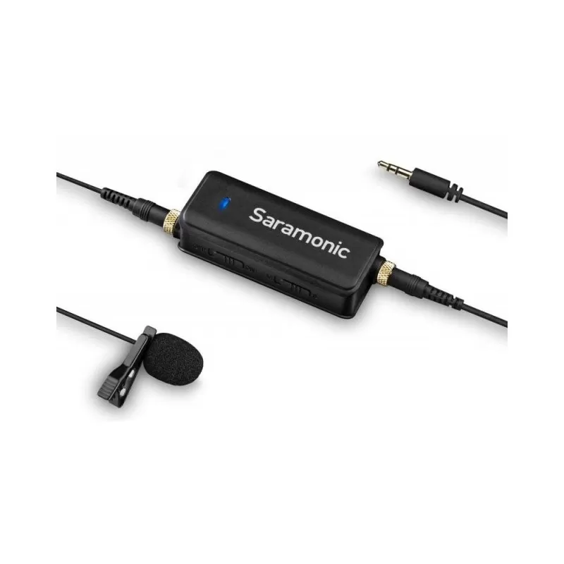 Adapter audio Saramonic LavMic z mikrofonem krawatowym