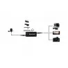 Adapter audio Saramonic LavMic z mikrofonem krawatowym