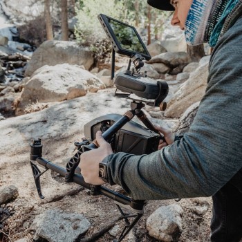 Dwuręczny uchwyt Katana dla Inspire 2 - PolarPro