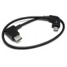 Kabel micro USB do micro USB (30 cm)