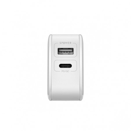 Wall Charger 2 Ports 30W With PD EU BW-S11