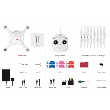 PHANTOM 2 v2 (Bez Gimbala) - NOWOŚĆ!