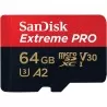 SanDisk Extreme microSDXC UHS-I 64GB 100MB/s 667x