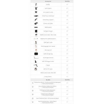 MOZA Air for mirrorless cameras and DSLRs