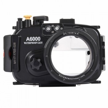 40m Underwater Depth Diving Case Waterproof Camera Housing for Sony A6000 - PULUZ