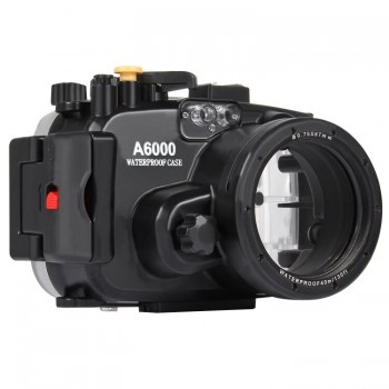 40m Underwater Depth Diving Case Waterproof Camera Housing for Sony A6000 - PULUZ