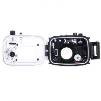 40m Underwater Depth Diving Case Waterproof Camera Housing for Sony RX100 IV - PULUZ