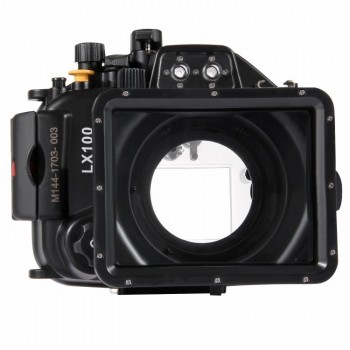 40m Underwater Depth Diving Case Waterproof Camera Housing for  Panasonic DMC-LX100 - PULUZ