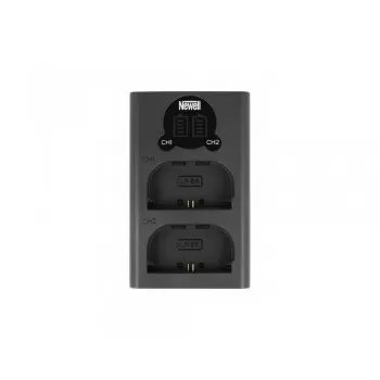 Ładowarka dwukanałowa DL-USB-C do akumulatorów LP-E6 - Newell