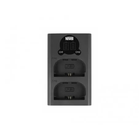 Ładowarka dwukanałowa DL-USB-C do akumulatorów LP-E6 - Newell