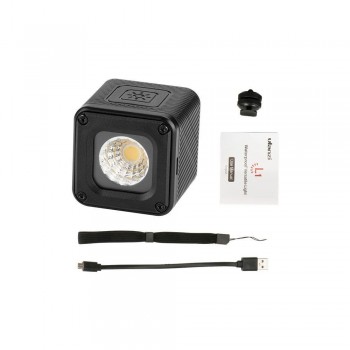 Waterproof Dimmable LED Video Camera Light with Color Filters