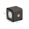 Waterproof Dimmable LED Video Camera Light with Color Filters