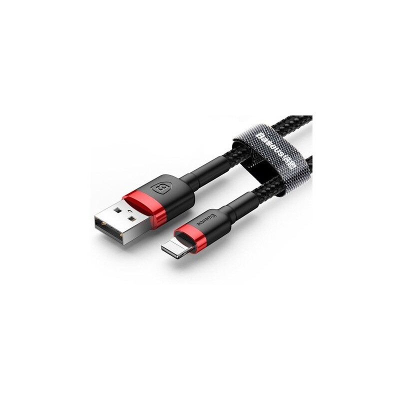 Kabel Lightning - USB (1m) Cafule 2.4A - Baseus