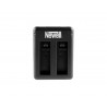 Ładowarka dwukanałowa Newell SDC-USB do akumulatorów GoPro - Newell