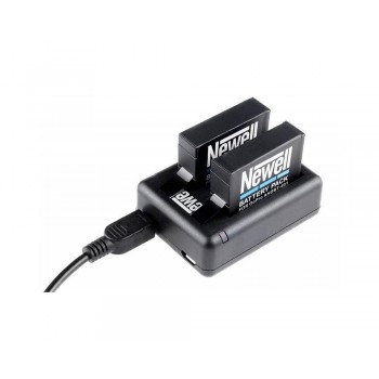 Ładowarka dwukanałowa SDC-USB do akumulatorów GoPro AABAT-001 - Newell