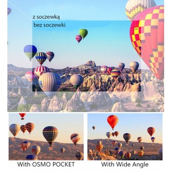 Konwerter szerokokątny Ulanz OP-5  - Osmo Pokcet