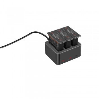 Ładowarka 3 kanałowa dla Osmo Action - PULUZ