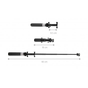 Wysięgnik teleskopowy PGYTECH dla kamer sportowych - 2