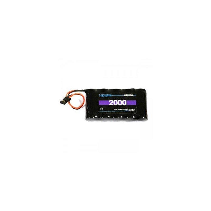 Akumulator NiMh 2000mAh 6V 4/5A 12Wh - MAXPRO - 1