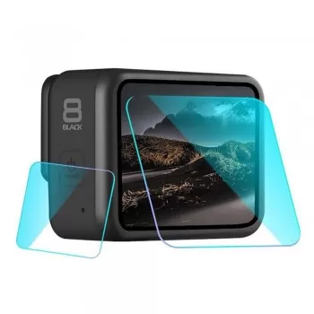Szkło hartowane na obiektyw i wyświetlacz - GoPro Hero 8 Black - 1