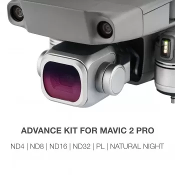 Zawansowany zestaw filtrów (PL, ND4, ND8, ND16 i nocny) dla Mavic 2 Pro - NiSi - 1