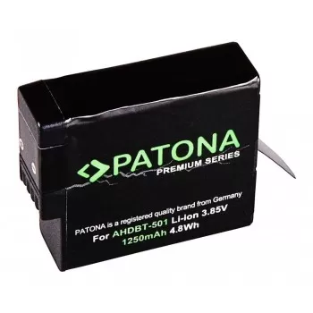 Bateria 1250mAh dla GoPro - Patona - 2