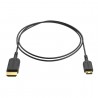 Ultracienki kabel HDMI - Mini HDMI 80cm - 8Sinn - 1