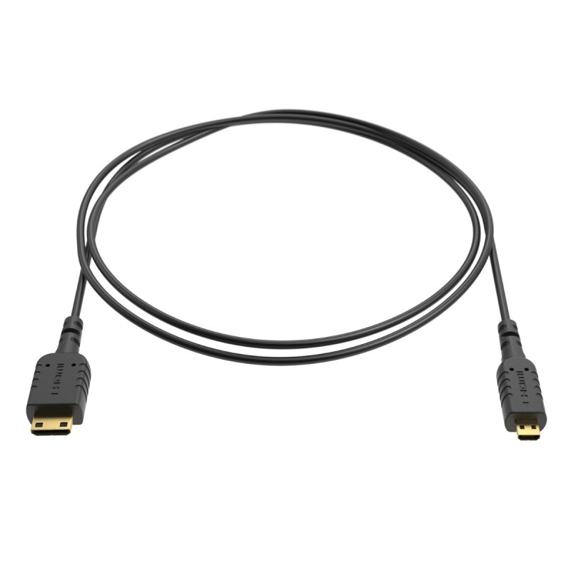 Ultracienki kabel Mini HDMI - Micro HDMI 80cm - 8Sinn - 1