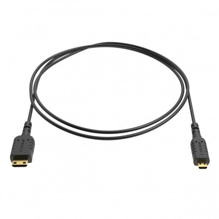 Ultracienki kabel Mini HDMI - Micro HDMI 80cm - 8Sinn - 1