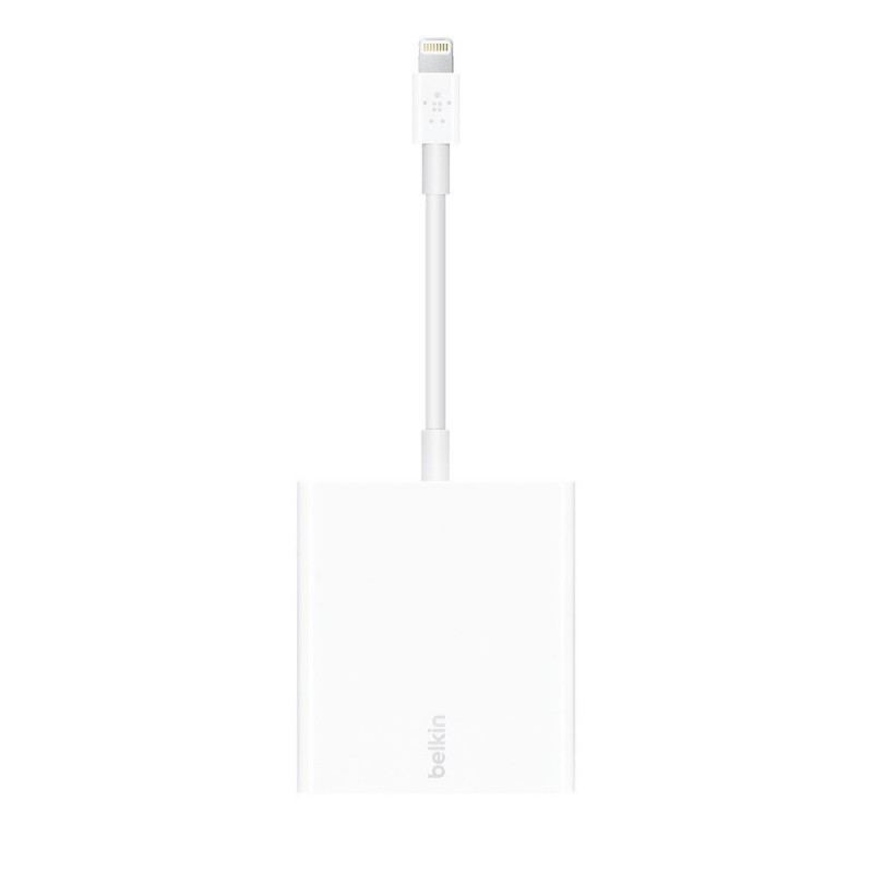 Przejściówka Ethernet + Power Adapter ze złączem Lightning - 1