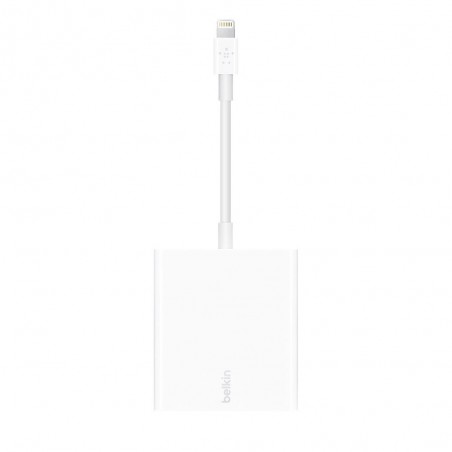 Przejściówka Ethernet + Power Adapter ze złączem Lightning - 1