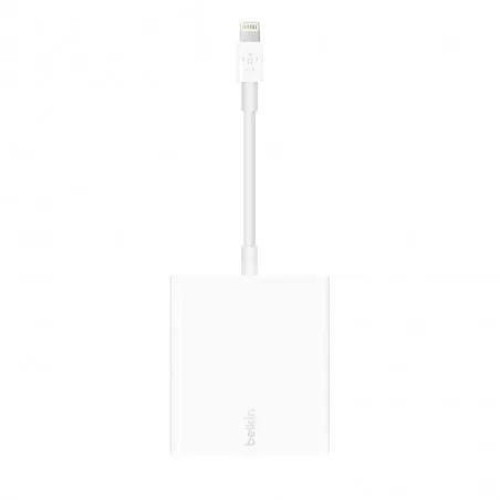 Ethernet + Power Adapter with Lightning Connector