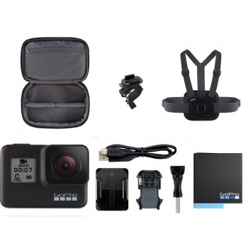 Kamera GoPro HERO8 Black + zestaw sportowy - 1