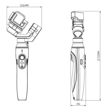FeiyuTech Vimble 2A dla kamer sportowych - 11