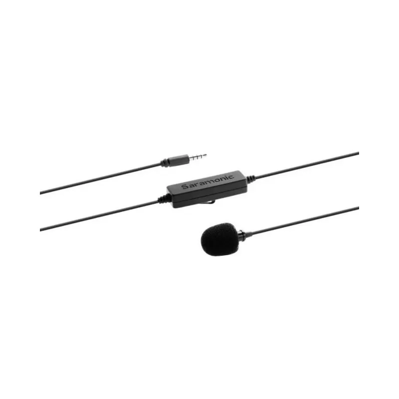 Mikrofon krawatowy Saramonic LavMicro ze złączem mini Jack TRRS - 3 Mikrofon krawatowy Saramonic LavMicro ze złączem mini Jack TRRS - 3