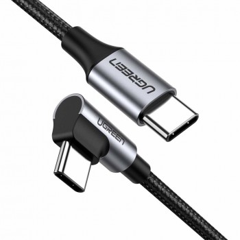 Kabel kątowy USB-C do USB-C...