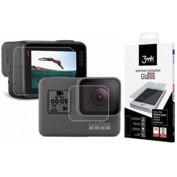 Szkło hybrydowe do GoPro HERO 7 Black - 3mk FlexibleGlass - 1