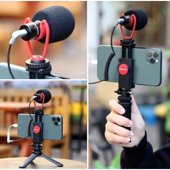 Zestaw dla Vogera Youtubera z Mikrofonem i Statywem