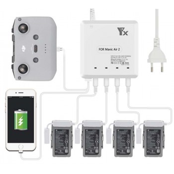 6-channel charger for DJI Mavic Air 2