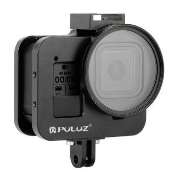Aluminiowa klatka z filtrem UV 52 mm do GoPro Hero 8 Black - 1