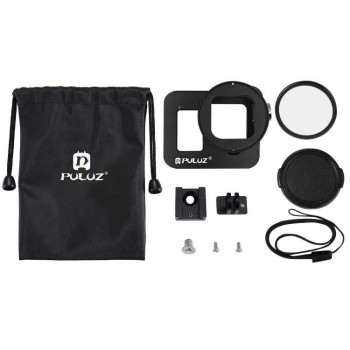 Aluminiowa klatka z filtrem UV 52 mm do GoPro Hero 8 Black - 3