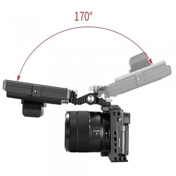 Uchwyt regulowany na monitor 1/4" - Ulanzi R059